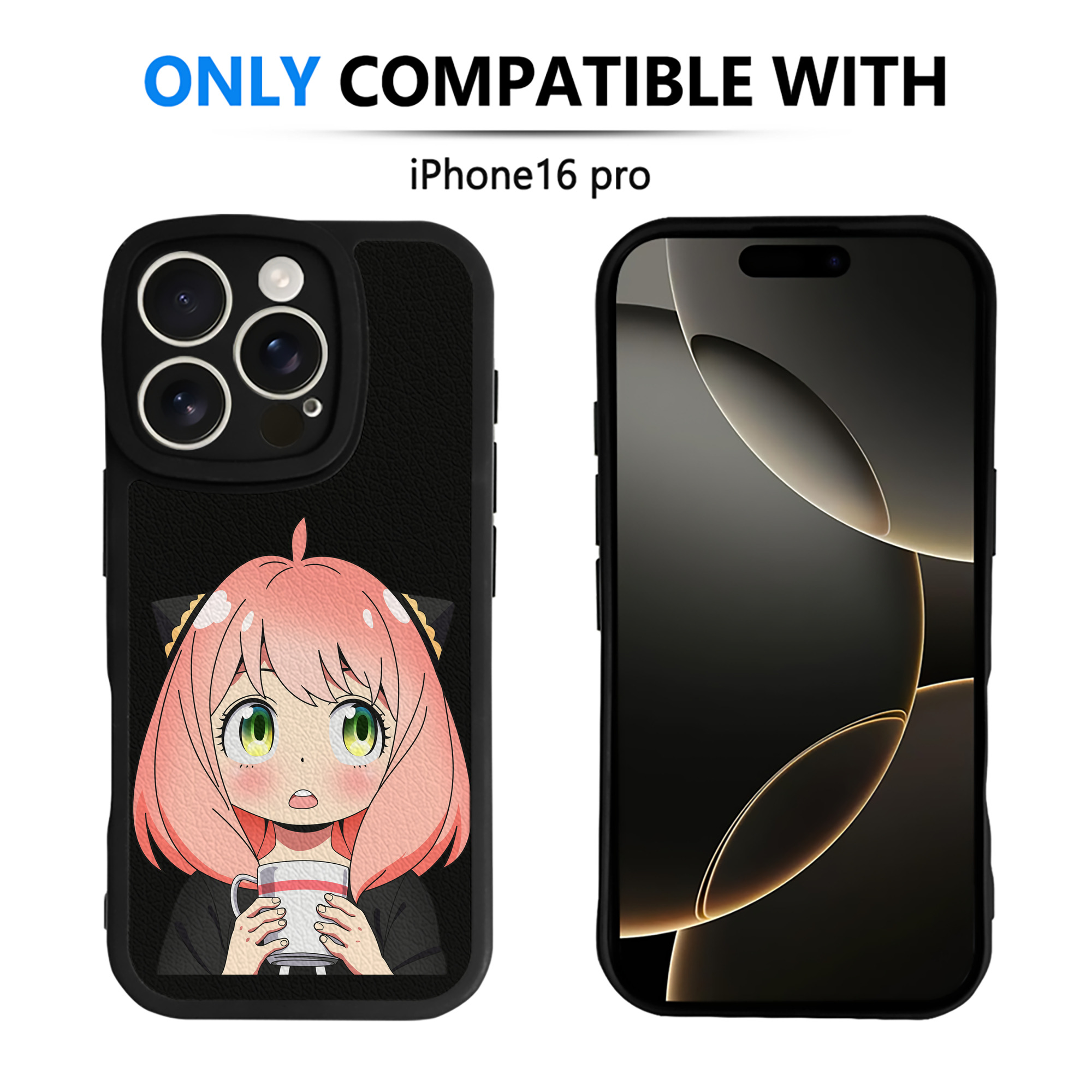 （画像用） SPY×FAMILY间谍家家酒 【iPhone 16シリーズ対応】シリコンスマホケース（レザー調） 材質：シリコン